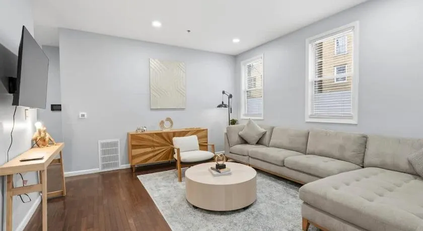 Spacious 3BR 2BA Apt with Private Parking Walk to PATH - Image 1