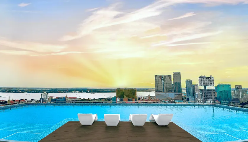 Phnom Penh Infinity Pool Min. $22/N - M Residence - Image 1