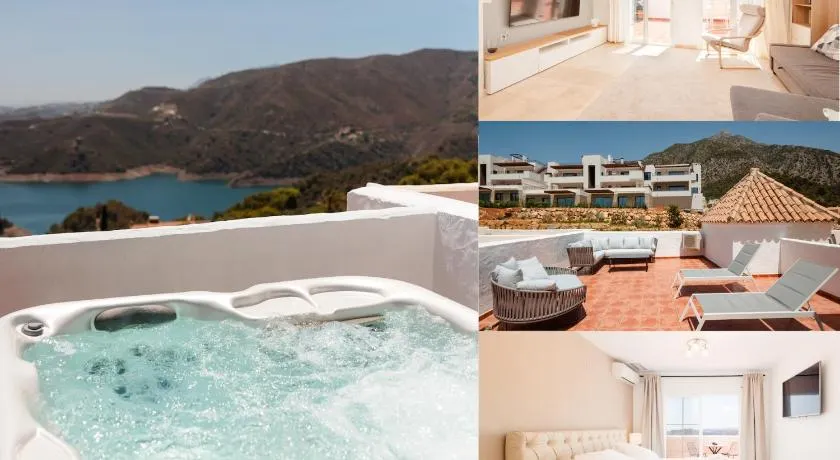 Modern Penthouse with Private Jacuzzi, Panoramic Sea and Lake Views - 8 min to Puente Romano - Image 1