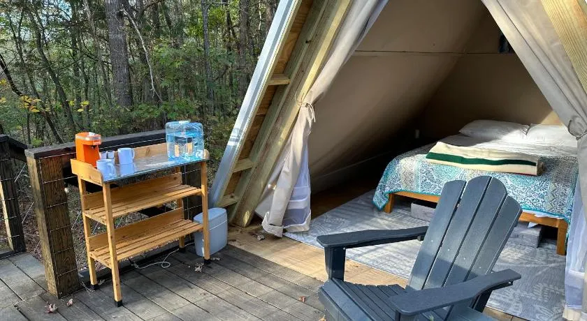 Bohamia - Cozy A-Frame Glamp on 268 acre forest retreat - Image 1