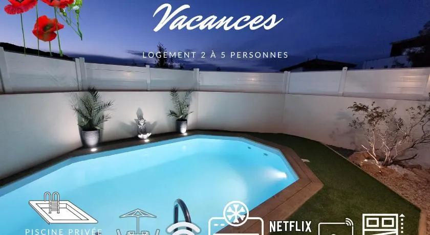 Magnifique logement indépendant "Les Coquelicots", terrasse proche des plages et Montpellier - Image 1