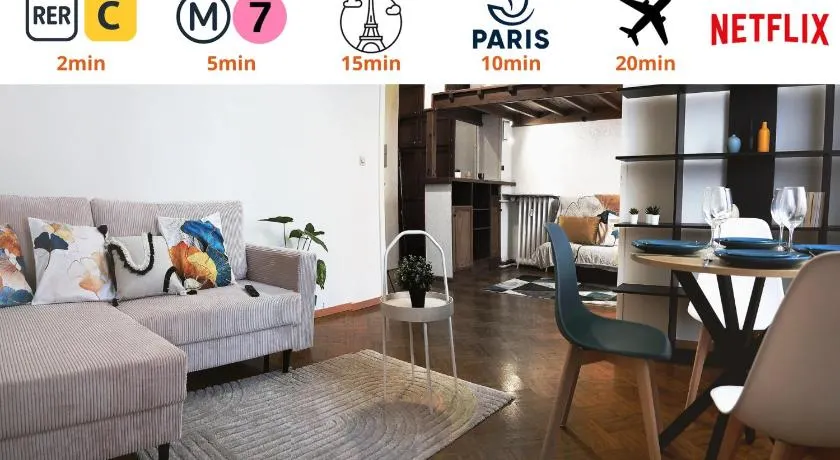 Appartement cosy à 10 min de Paris - Image 1