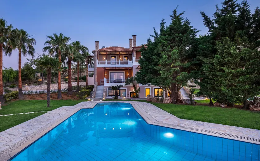 Kissos Luxury villa with private pool platanias - Image 1