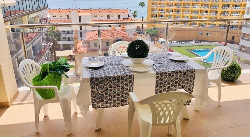 Appartement 1re ligne plage de sable, piscine, terrasse vue mer - Image 1