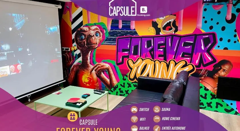 Capsule Forever Young - Jacuzzi - Sauna - Billard - arcade de jeux - Netflix & home cinéma - Ping Pong - Image 1