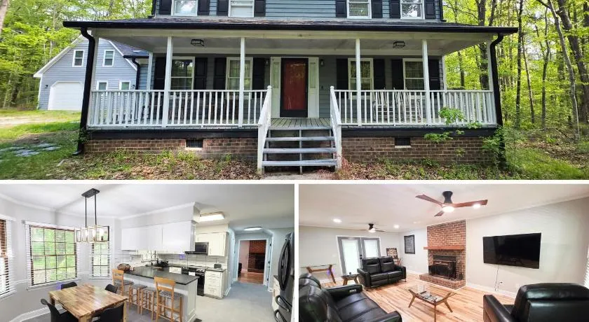 3BR House at Pine Forest Hideaway - 12 Minutes to UNC - Near Jordan Lake - Image 1