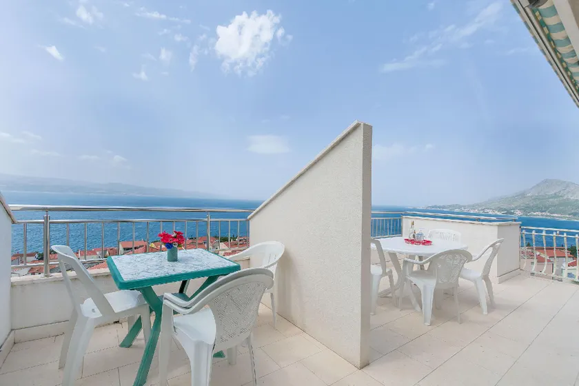 Appartement de vacances avec barbecue, terrasse et jardin | Vue mer - Image 1