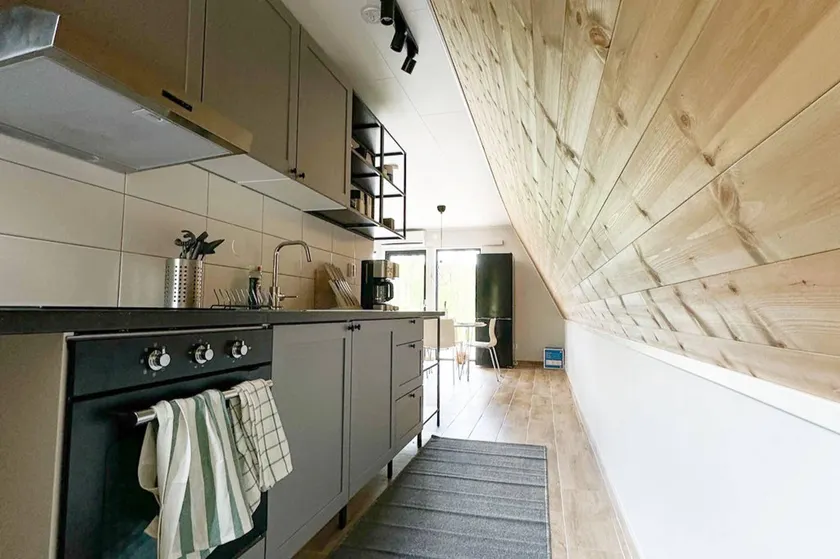 A Frame cottage surrounded by a forest, incl sauna - Image 1