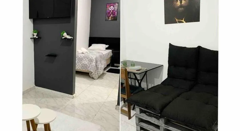 Loft Mobiliado com Cama de Casal e Solteiro - Image 1