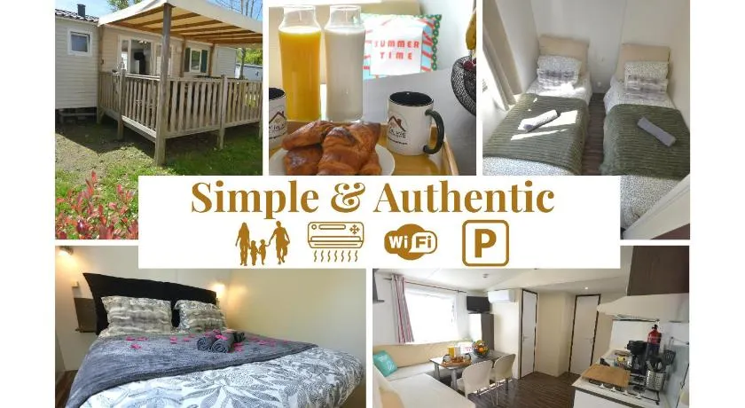 Entre plage et Landes Mobil home à Capbreton, 4 to 6px Internet haut débit C'LA VIEconciergerie - Image 1