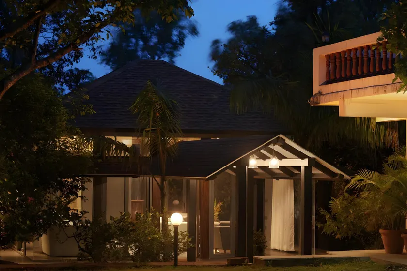SaffronStays The Glass Grove - Romantic 1BR Glasshouse Retreat with Jacuzzi & Hill Views - Image 1