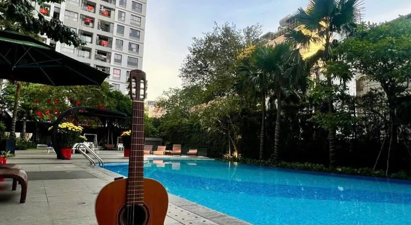 Căn hộ sân bay Tân Sơn Nhất 2 phòng ngủ - hồ bơi - gym miễn phí - Image 1