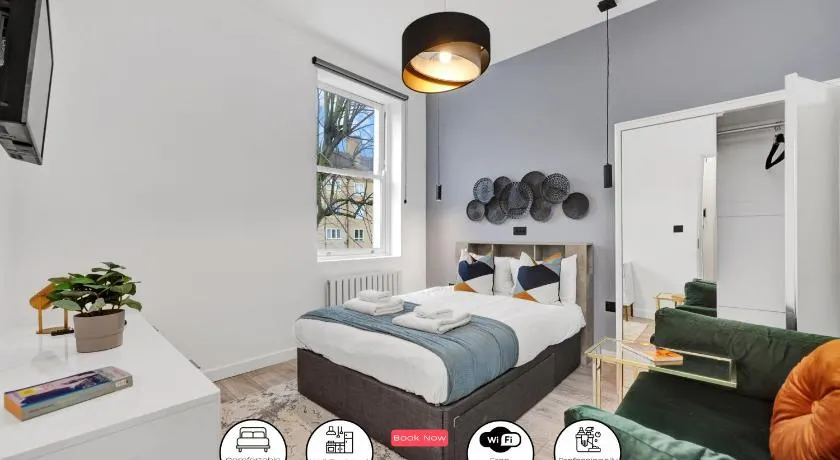 Hilldrop Apartments Short Term Rental & Flexible Renting Islington with Free WiFi, Parking & Garden - Image 1