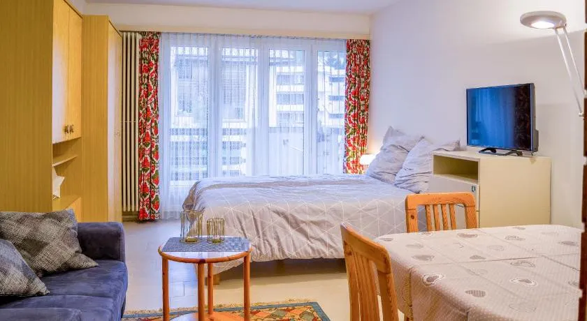 Willkommen-Gemütlich, Balkon, Parkplatz direkt in St Moritz - Image 1
