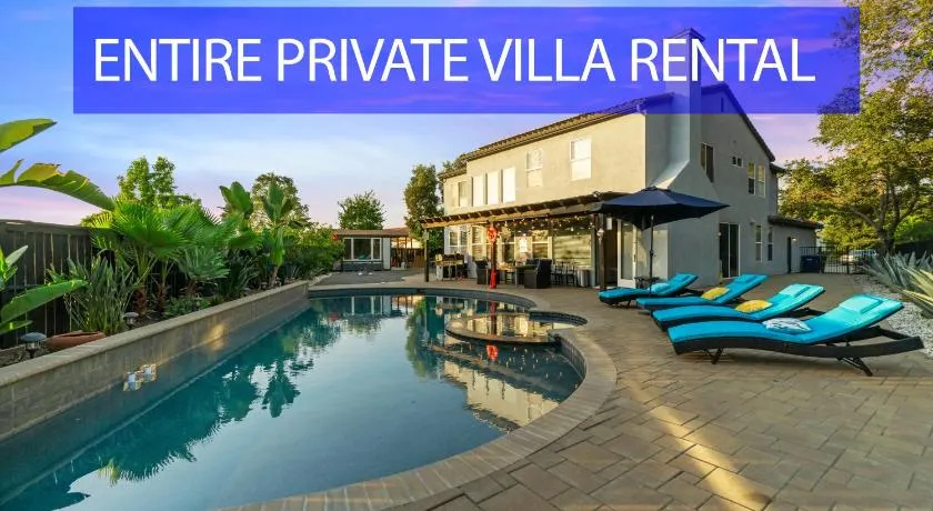Entire Private Home with 5 Bedrooms 4 Bathrooms 3000 Sq ft Villa, Pool, Hot Tub, Nature, Garage, Winery, Available Now - Image 1