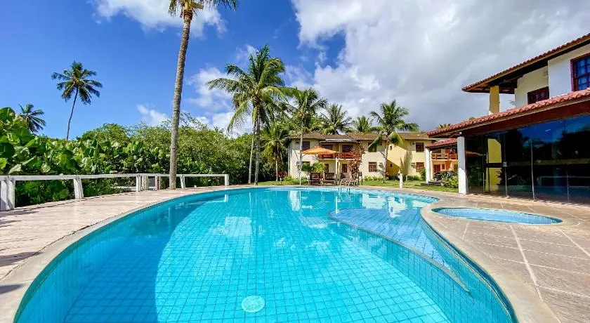 Apto 1 quarto, frente a praia de Taperpuã, condomínio com Piscina, atravessou a rua está na praia - Image 1