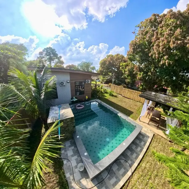 Solavera Modern Villa with Pool, Garden and Gazebo - Image 1