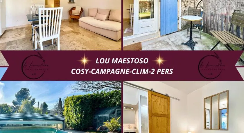Lou Maestoso - Cosy, Campagne, CLIM, 2 personnes - Image 1