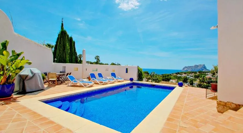 Argentario - sea view villa with private pool in Benissa - Image 1