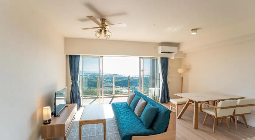 Ocean View& Bath room with 70m2 and more at 12F モンドミオ沖縄 - Image 1