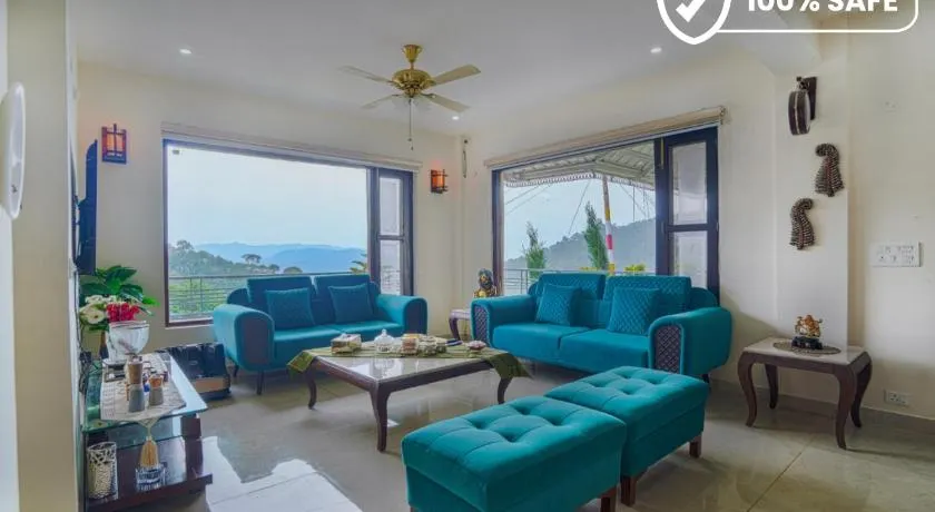 SaffronStays Summer Estate - 3BR hill-view villa with verandah, farm dining, treks & live BBQ under starry skies - Image 1