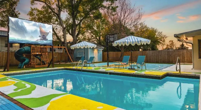Heated Pool Playground Mini Golf Sports Court - Image 1