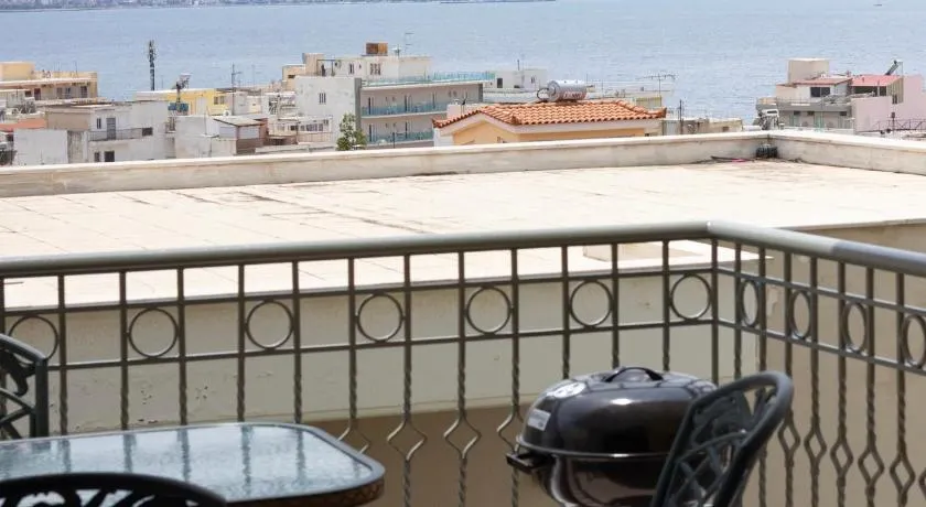 Loutraki Seaview Apt - 2BR, Terrace & BBQ I Beach - Image 1