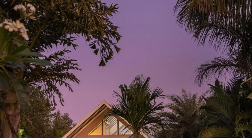 SaffronStays Eden - 3BR vineyard-side pool villa with jacuzzi, farm dining, stargazing deck & lawns for celebrations - Image 1