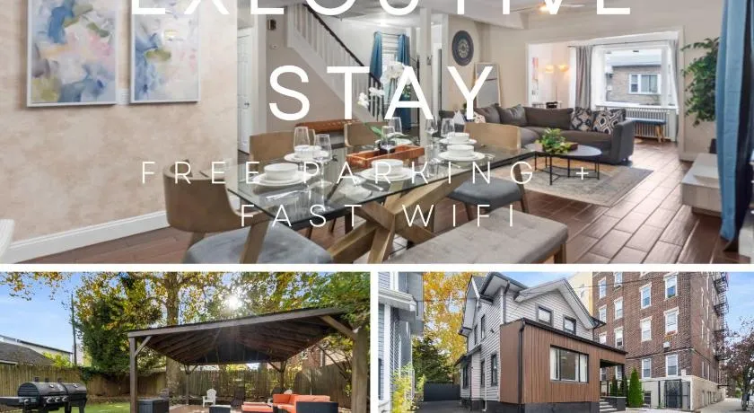Modern 5BR Family, Long Stay 10 Mins to NYC & Parking - Image 1