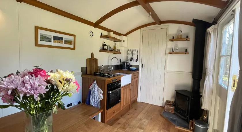 Dartmoor Shepherds Hut at The Shrubbery, River Walkham, Horrabridge, Yelverton - Image 1