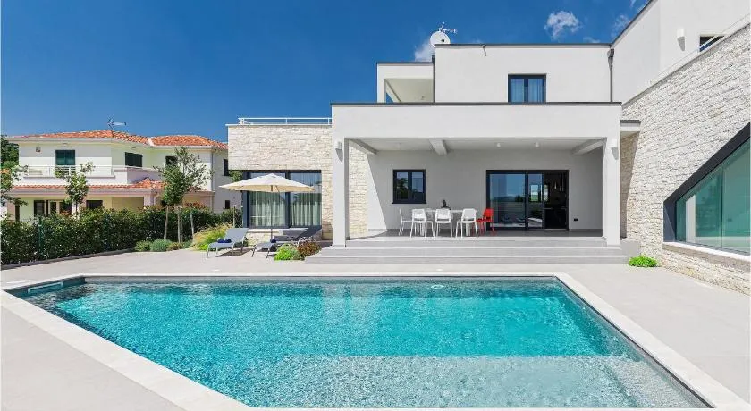 Villa Anni for 10 people in Porec with heated pool, sea view & kids room and playground - Image 1