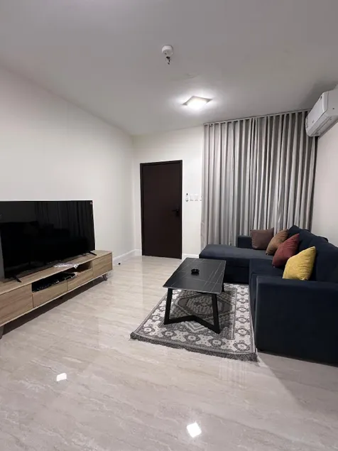 شقة مكونة من صالة وغرفتين - Image 1