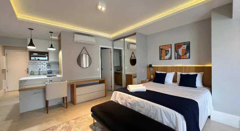 Orion Studio - Vaga, Aceita Pet, Wi-Fi e Lazer Completo no Brooklin - Image 1