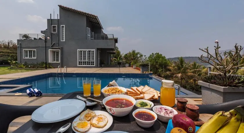 Villa avec barbecue, jardin et piscine privée | Vue lac - Image 1