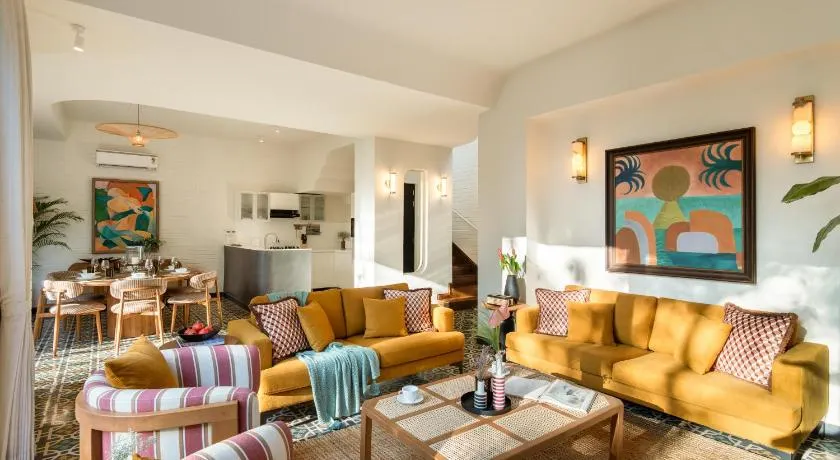 La Zacara by The Blue Kite 2BHK Premium Villa Located in Parra with Private Pool, Fully Equipped Kitchen, WiFi & 24x7 Security - Image 1
