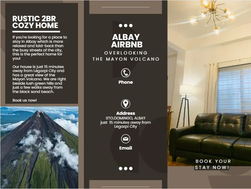 Rustic 2BR Cozy House near the Mayon Volcano - Image 1