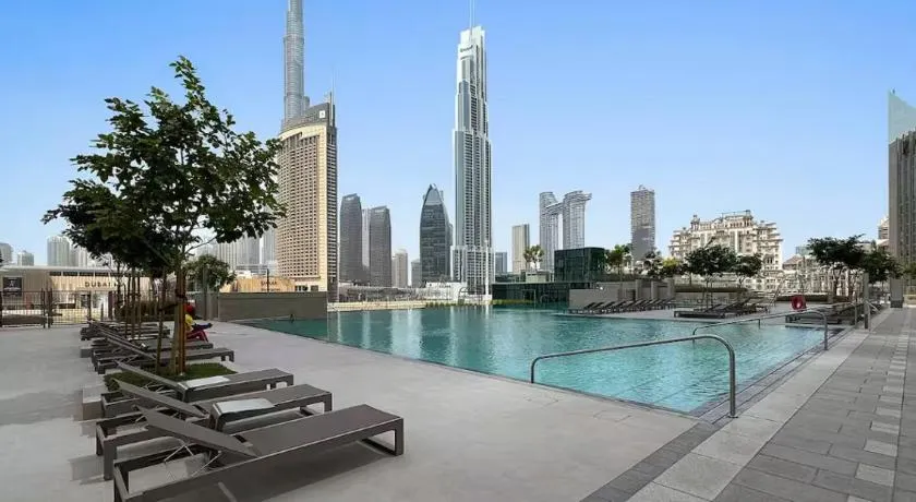 Vogue Vacation Homes, Downtown Views II with Easy Access to Dubai Mall Via a Climate Controlled Bridge, Two Bedroom Apartment with Balcony and Burj Khalifa View - Image 1