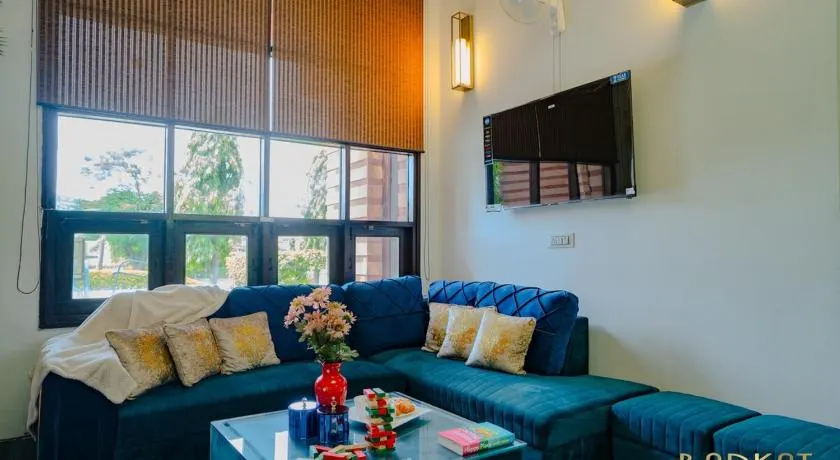 Barkat 4BHK farmhouse with PVT POOL NR YASHOBHOOMI - Image 1