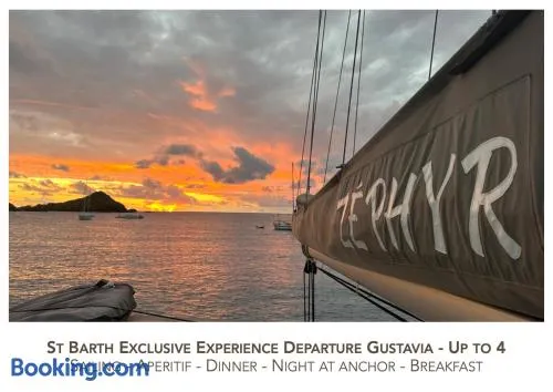 CATAMARAN ZEPHYR EXPERIENCE EXCLUSIVE Navigation, diner, nuit, petit-déjeuner inclus - Image 1
