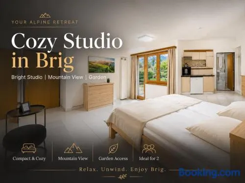Cozy Studio in Brig - Image 1