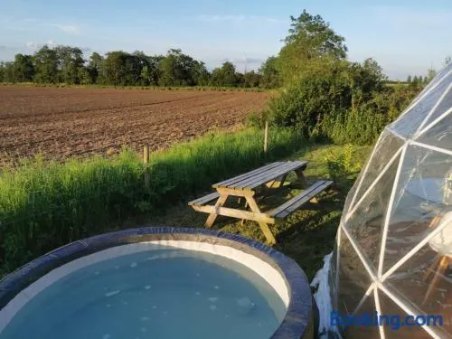 Dome One with Hot Tub, Lincoln, Projector, Firepit - Image 1