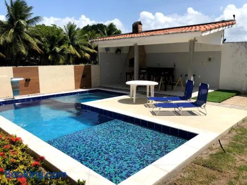 Casa completa com piscina e área de laser completa na praia BELA - PB - Image 1