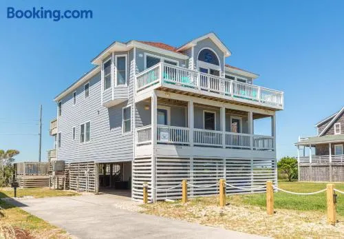 Mystic Memories - S Nags Head MP 19, Ocean View, Beach 80 Yds, Pool, Hot Tub, Close to Pier - Image 1