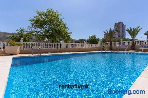 rentafive - Piscina - Parking - 3 min playa - A/A - Image 1