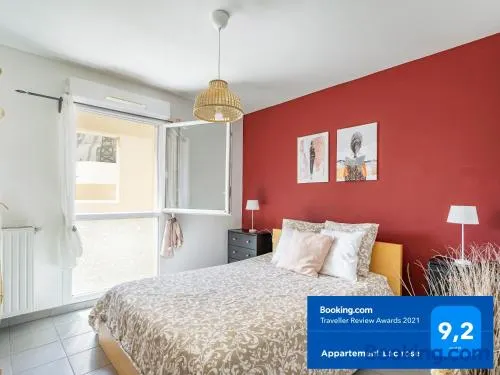 Lac Rose, Appartement 4 personnes avec Parking et Accès Métro - Image 1