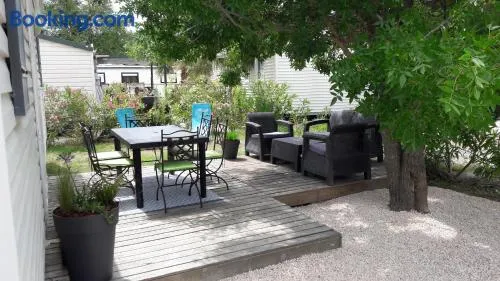 Mobil home récent clim 3ch Camping3* piscine - Image 1