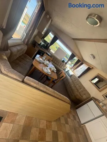 The Squirrel's Nest Stylish Modern Caravan Stay - Image 1