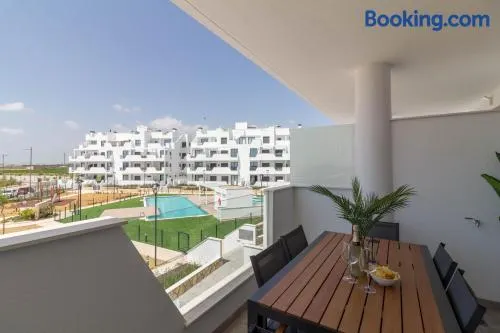 Modern Apartment with Pool View in Santa Rosalia BY COELI HOLIDAYS - Image 1