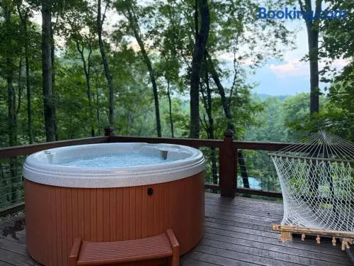 Luxury Cabin w viewsToccoa HotTubFireptPets - Image 1