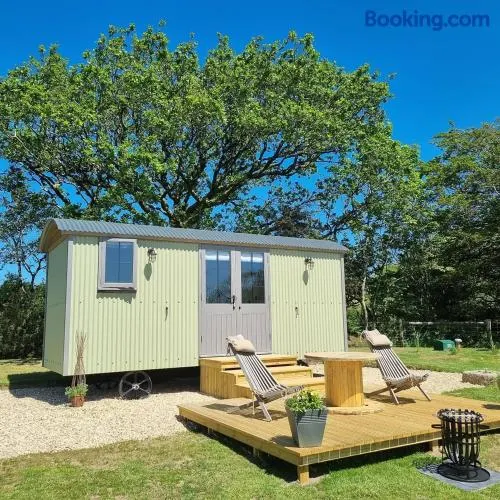 Tolverne Luxury Shepherd's Hut - Image 1